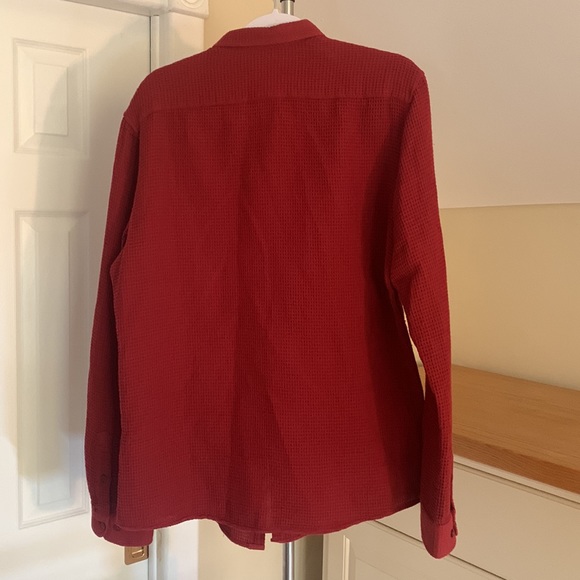 Indigo Button Down Shirt - Picture 2 of 2